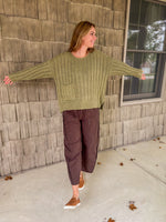 Olive Grove Sweater
