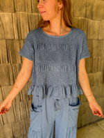 Summer Blues Top
