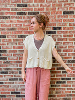 Chunky Stitch Pocket Vest