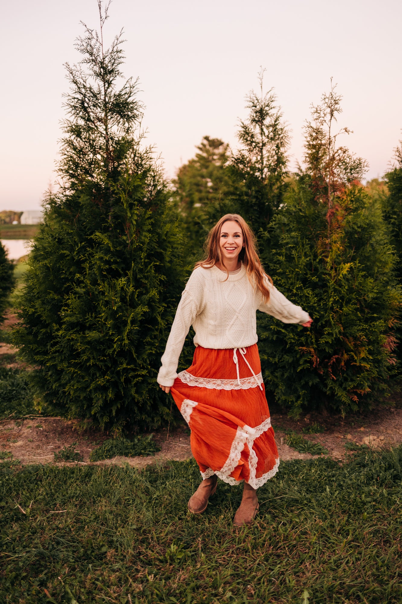 Holiday Happiness Maxi Skirt