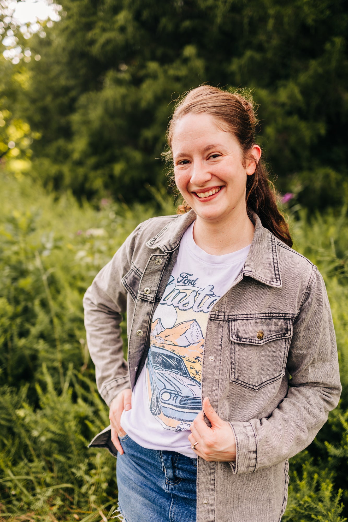 Mommy & Me Denim Jacket - Adult
