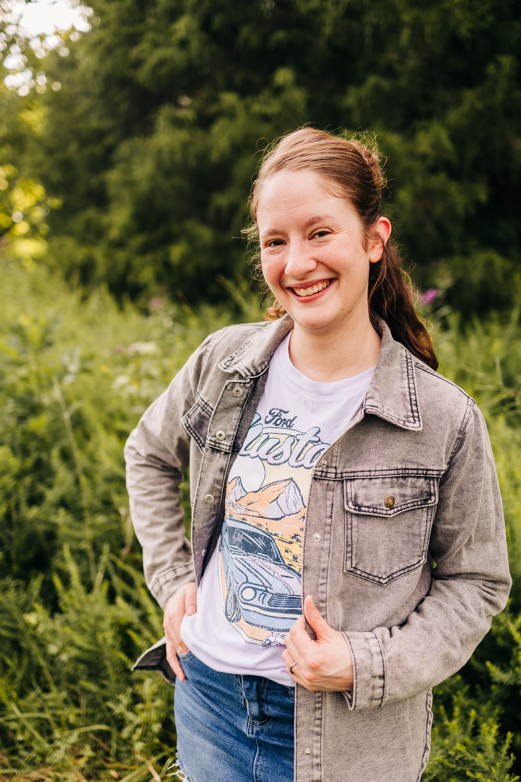 Mommy & Me Denim Jacket - Adult