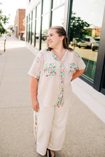 Bouquet Mesh Cardigan