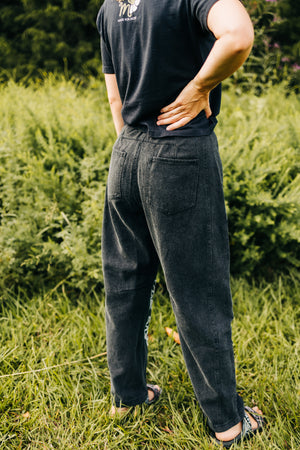 Funky Floral Barrel Pants