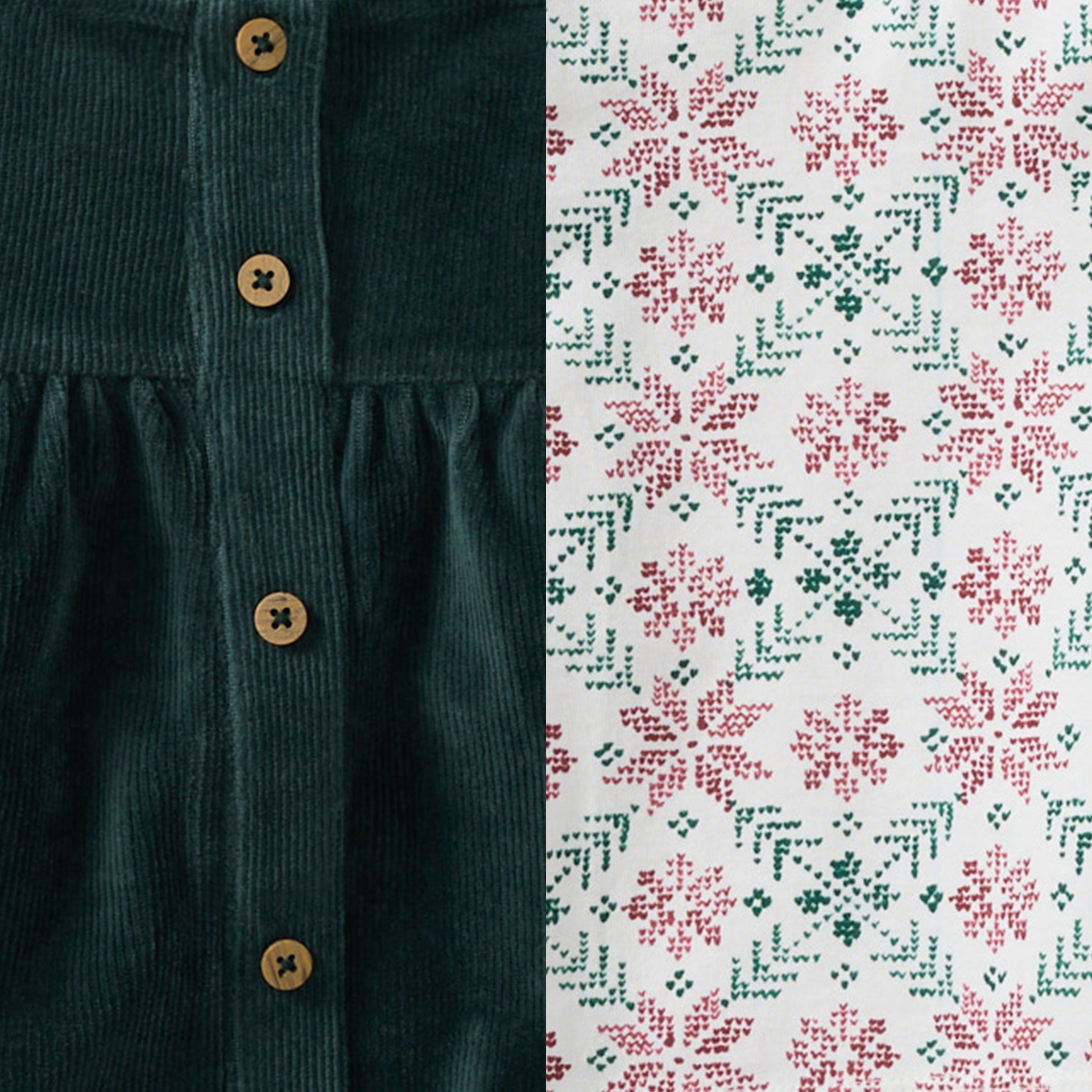 Poinsettia Tee & Dress Set