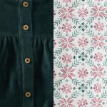 Poinsettia Tee & Dress Set