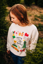 Sorry I'm All Booked Sweatshirt