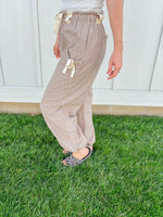 Bow Stripe Pants