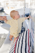 Yellow Cardigan Bloomer Set