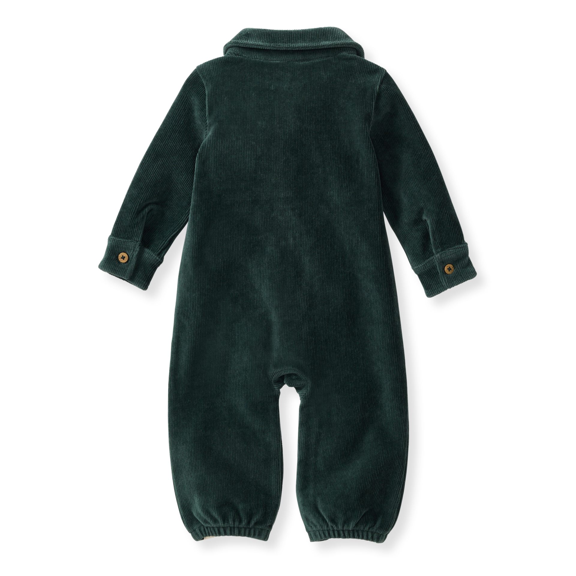 Knit Corduroy Baby Jumpsuit