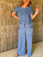 Summer Blues Pants