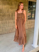 Timeless Tartan Maxi Dress