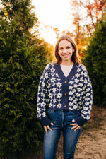 Winter Bloom Cardigan