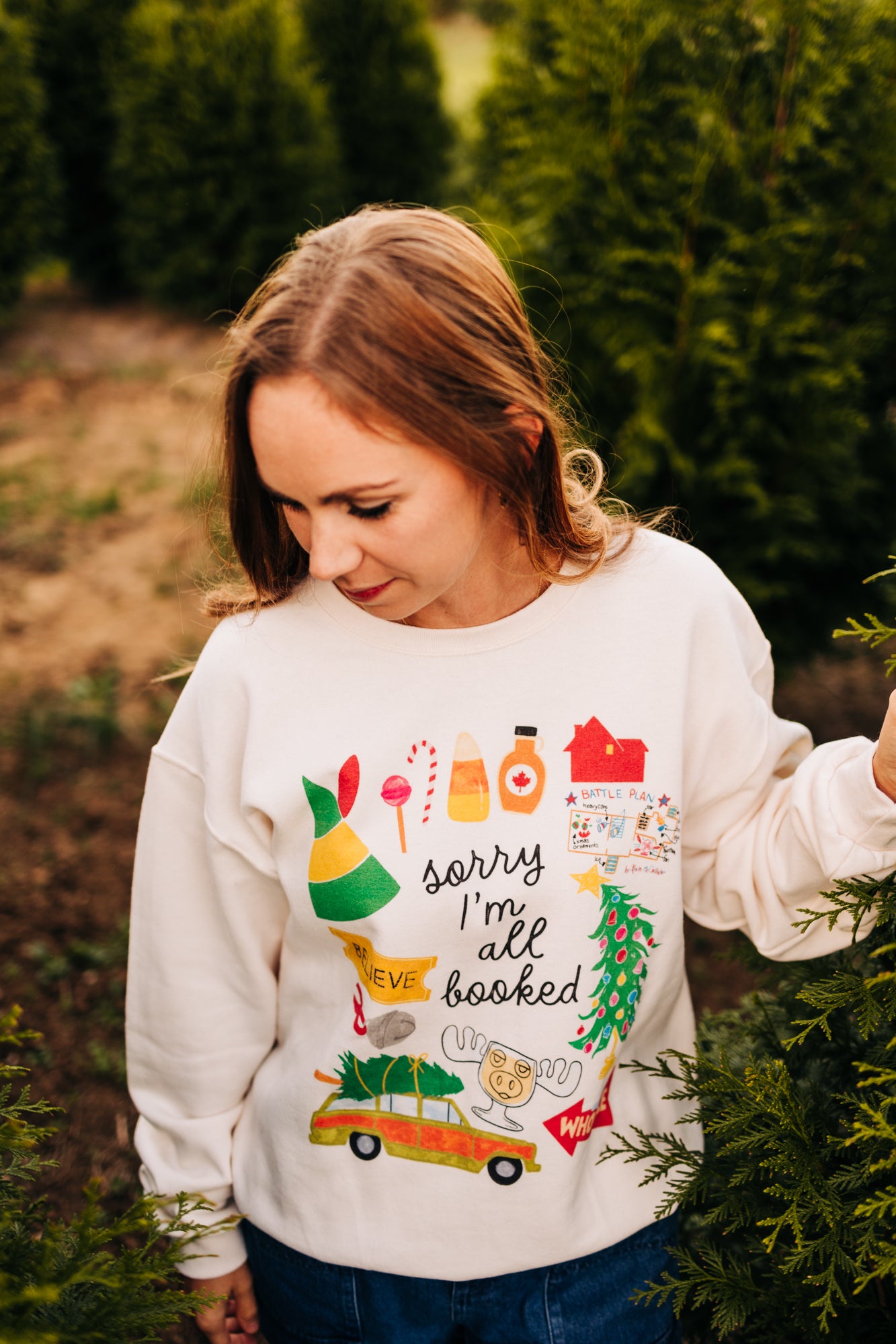 Sorry I'm All Booked Sweatshirt