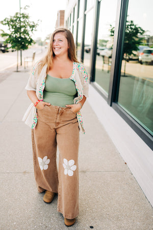 Flower Power Jeans