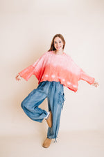 Slouchy Cable Knit Sweater