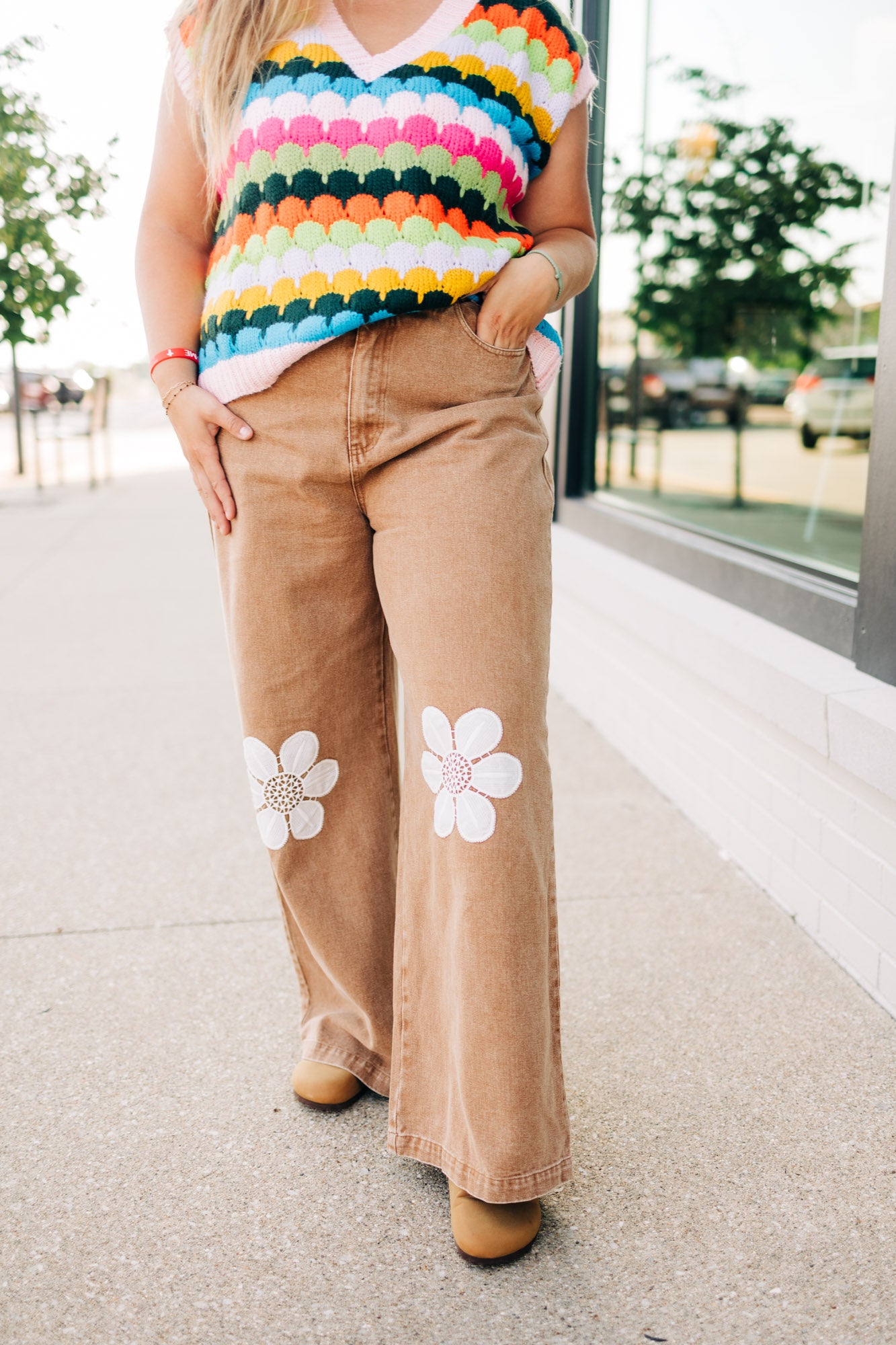 Flower Power Jeans