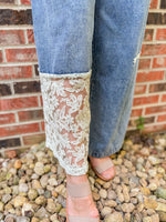 Boho Lace + Denim Overall - RESTOCK