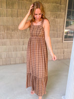 Timeless Tartan Maxi Dress