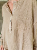 Go-To Gauze Top