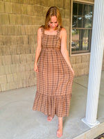 Timeless Tartan Maxi Dress