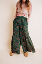 Pink Petals Flowy Pants