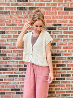 Chunky Stitch Pocket Vest