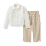 Linen Shirt & Pants Set