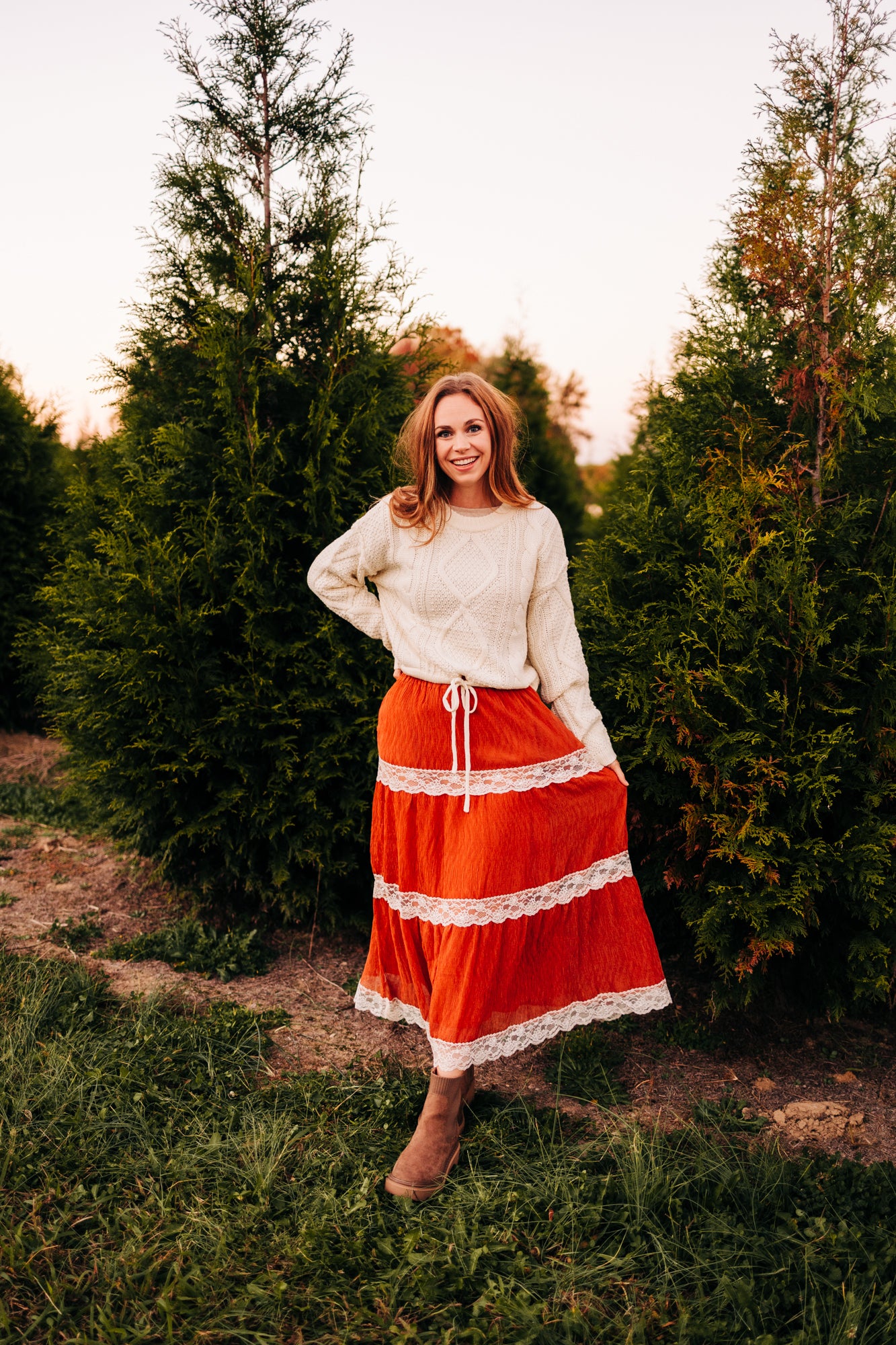 Holiday Happiness Maxi Skirt