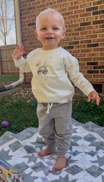 Hip Hop Bunny Sweatshirt & Pants Set
