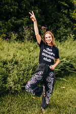 Funky Floral Barrel Pants