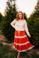 Holiday Happiness Maxi Skirt