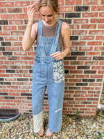 Boho Lace + Denim Overall - RESTOCK