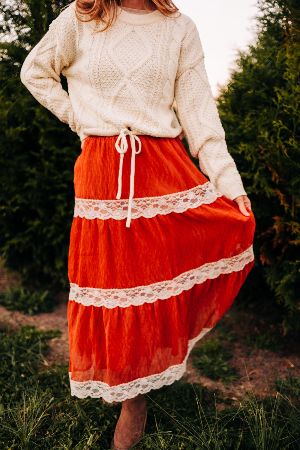 Holiday Happiness Maxi Skirt
