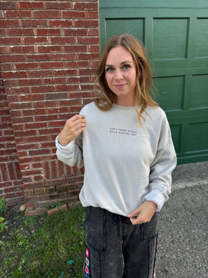 Can't Throw Stones Pullover