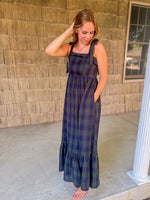 Timeless Tartan Maxi Dress