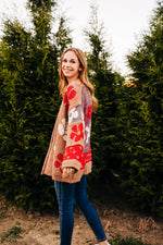 Winter Daisies Cardigan