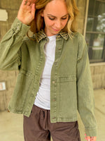 Woodland Weave Denim Jacket