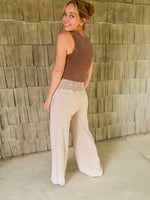 Laidback Smocked Waist Pants