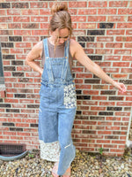 Boho Lace + Denim Overall - RESTOCK