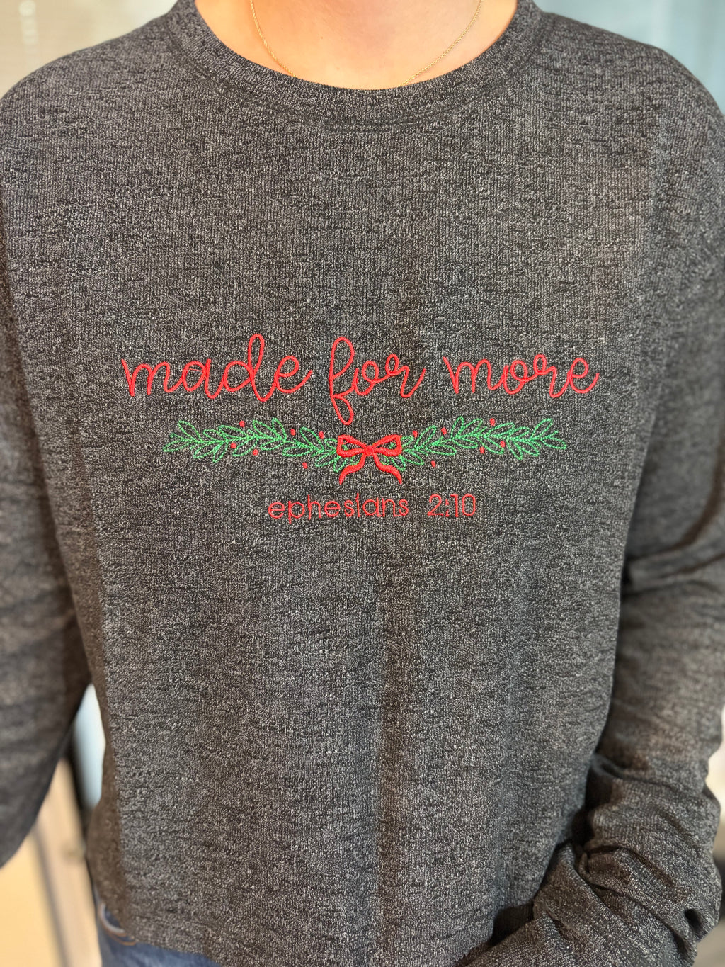 Made for More Cropped Sweatshirt