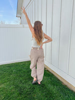 Bow Stripe Pants