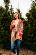 Winter Daisies Cardigan