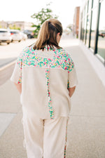 Bouquet Mesh Cardigan