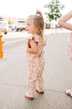 Blush Floral Flutter Romper