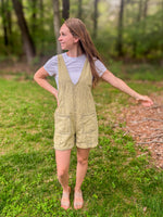 Sage Denim Romper