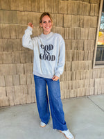 God Is Good Mockneck Pullover