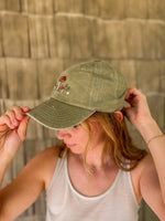 Snail & Mushroom Baseball Cap