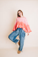 Slouchy Cable Knit Sweater