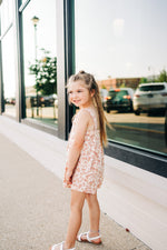 Blush Floral Tank Romper